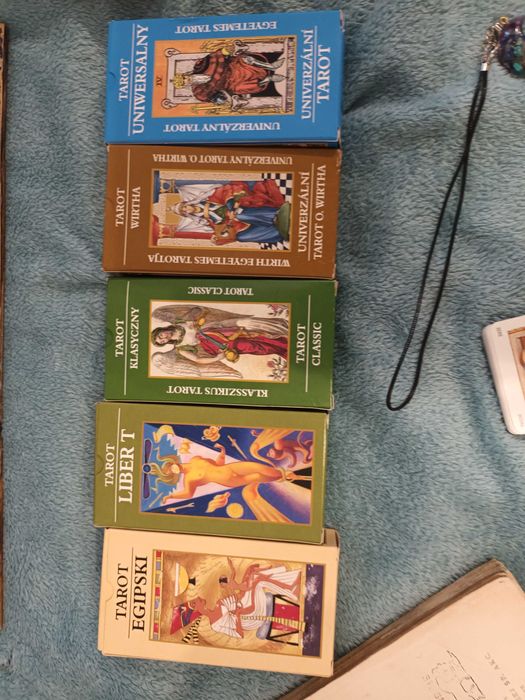 Zestaw Kart Tarota i do wróżenia