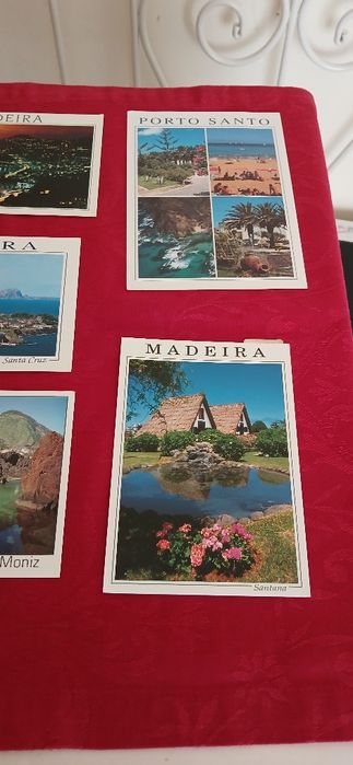 8 postais da Madeira, antigos