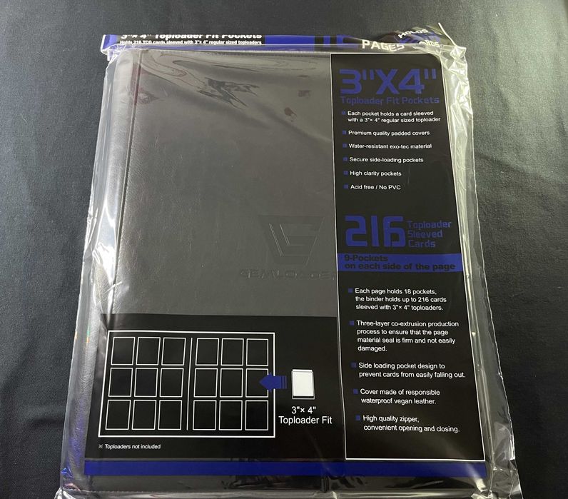 Acessórios para Cartas: Sleeves, toploaders & Binders