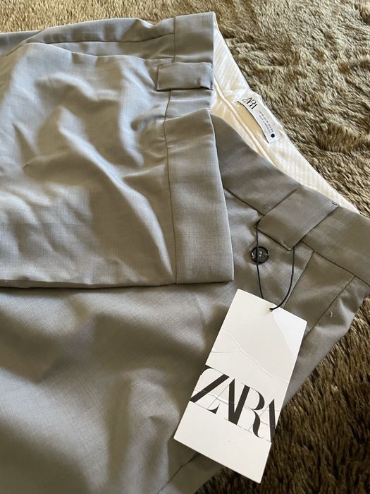 Calça cinzenta ZARA Nova tamanho M
