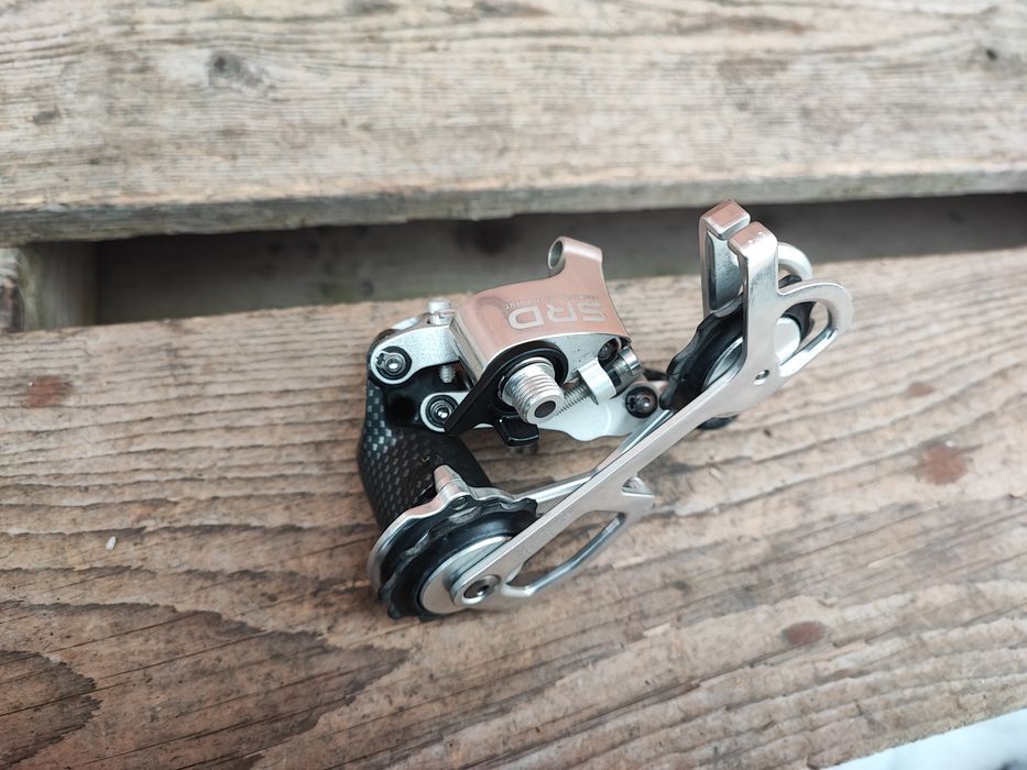 Tylna przerzutka rowerowa Sram X0 SRD ESP Carbon 9s Retro MTB XTR