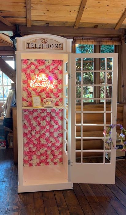 WESELEJ Fotobudka Klasyczna 360 Fotobox Telefon życzeń Iskry Wesele