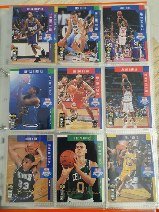 409 Cartas Upper Deck Collector's Choice NBA 1994-95 (Ler descrição)