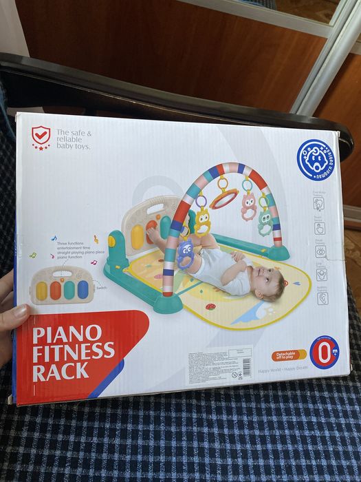 Розвиваючий килимок - піаніно  PianoFitness коврик развивающий детский