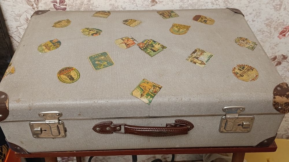 Чемодан винтаж 60х