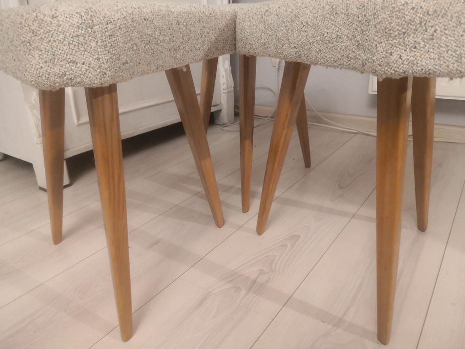 Taboret PRL trójnóg loft design