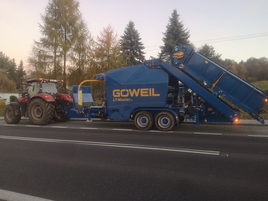 Usługi Goweil balotowanie, pakowanie mat paszowych wysłodki kukurydza