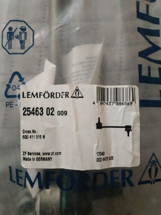 Łącznik drążka stabilizatora LEMFORDER 25463 do skoda fabia I