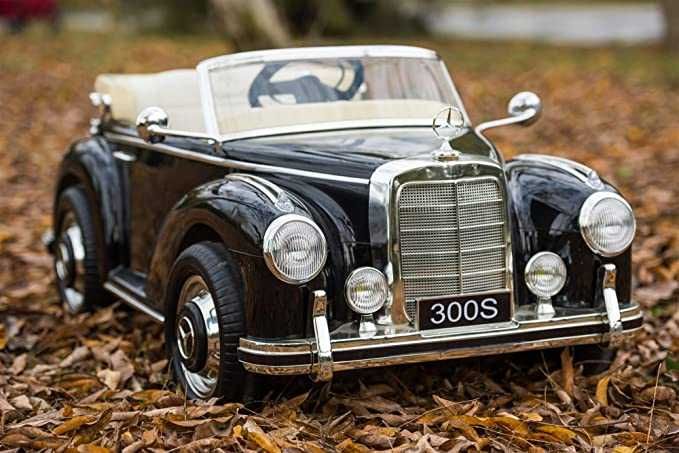 BAWIBUS.PL Auto samochód na akumulator Mercedes Benz 300S Retro autko