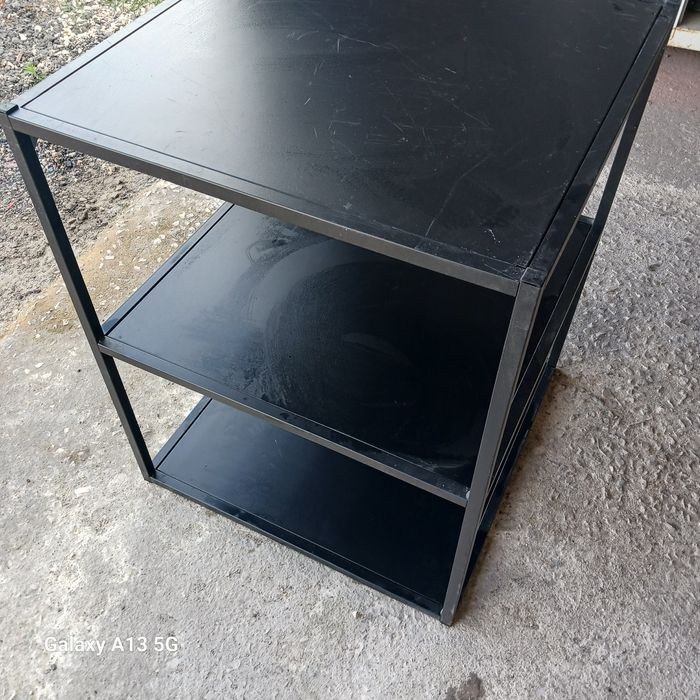 Movel escritorio metálico 3 parteleiras