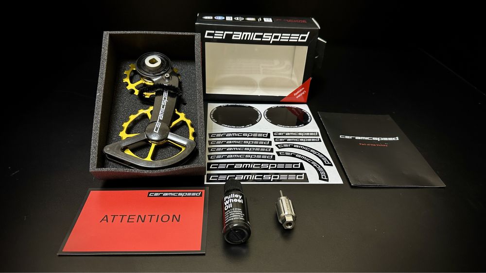 Ceramicspeed OSPW Fits SRAM Red/Force AXS 12 Speed Gold Ceramic Speed