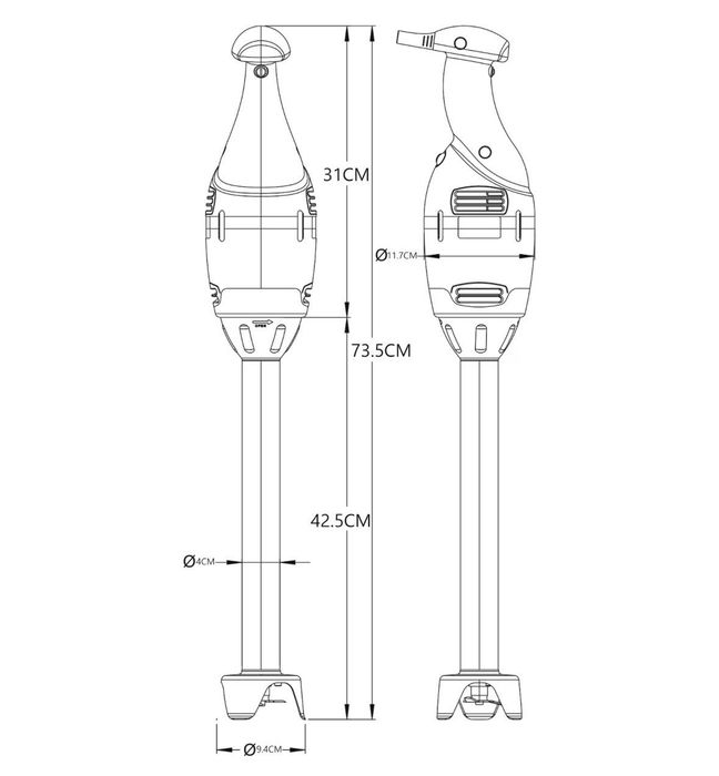 Varinha Mágica Industrial Metro Professional GSM1060 (42cm)