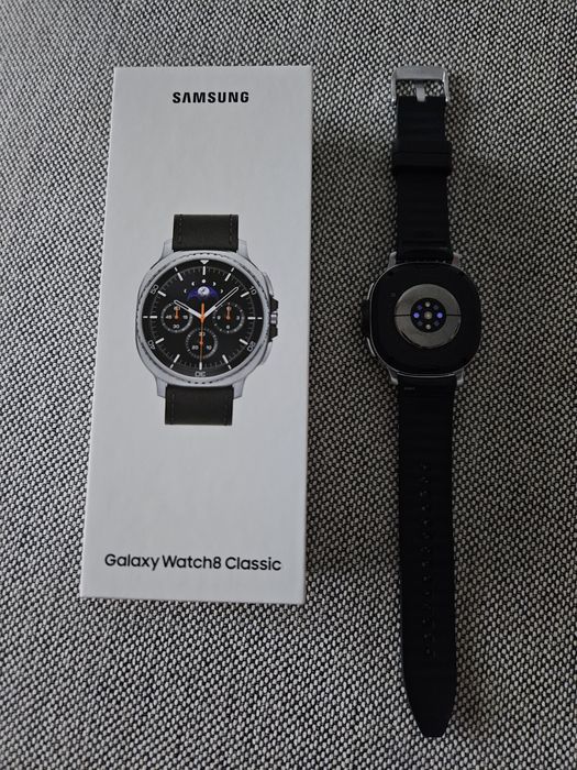 Galaxy Watch8 Classic (46 mm) - NOVO com caixa (fatura de 3 anos)