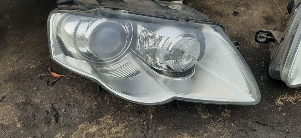 Lampa lewa prawa komplet bixenon passat b6