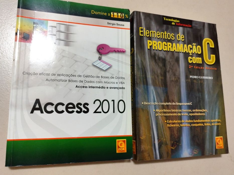 Livros de Informática (SQL / Apache / Access)