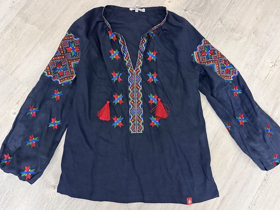 Вишиванка нова Folk Moda льон розмір XS