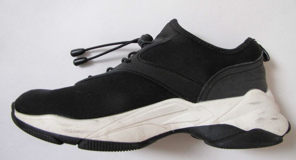 Czarne sneakersy damskie 40