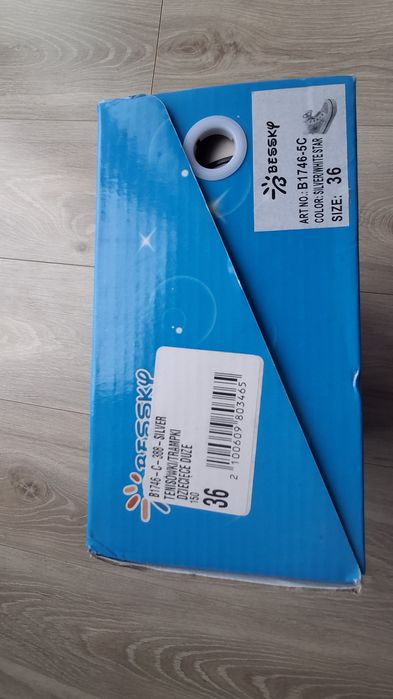 Wysokie trampki dziewczęce rozmiar 34