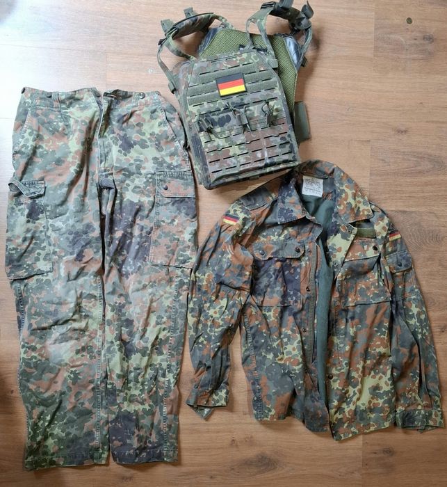 Kamuflaż flecktarn do asg