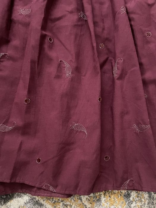 Bordowa spodnica Florence+Fred 42