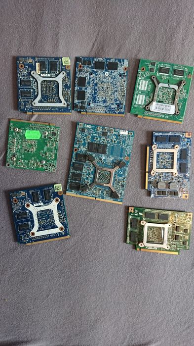 MXM відео карти 
Hd3650
Gt 8500
Залишилось пару карт .питайте