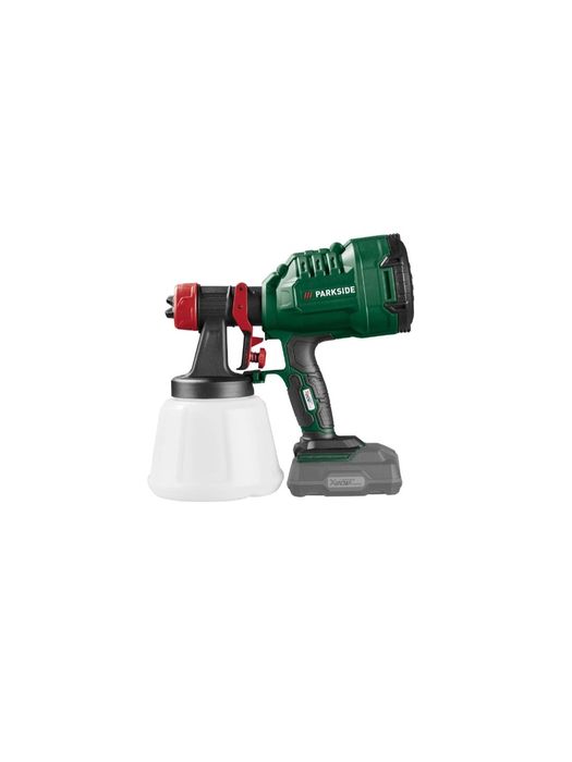 Pistola de pintar recarregável de 20V parkside