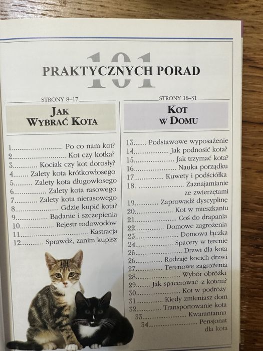 101 praktycznych porad. Jak dbać o kota.