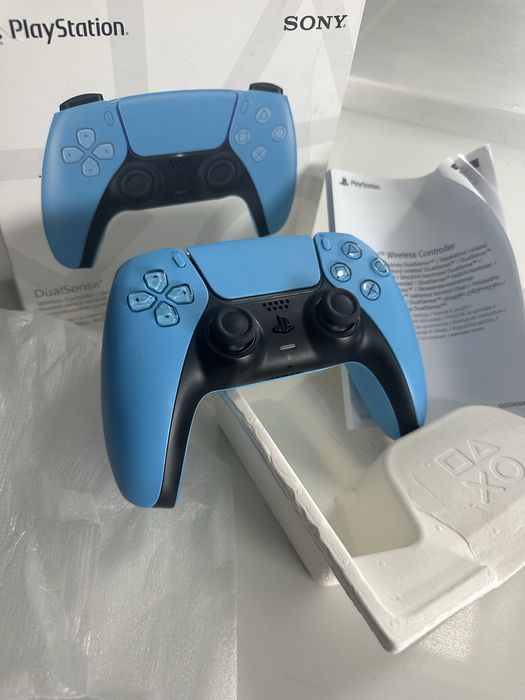 Геймпад Джойстик Sony Dualsense Starlight Blue Ідеал PS 5/ PS4