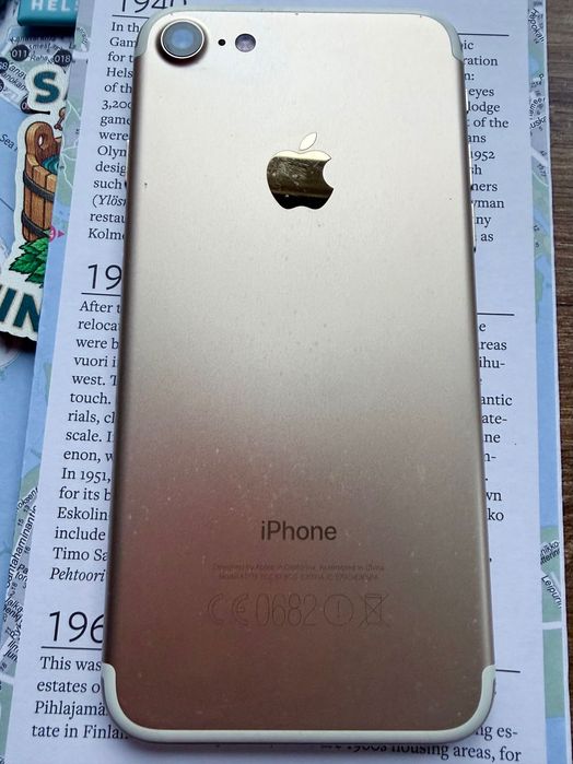iPhone 7 256 GB złoty A1778 sprawny bateria 83,8%