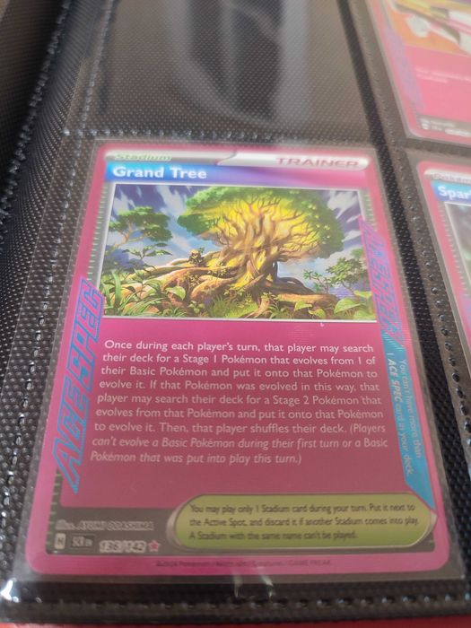 Karta Pokemon Grand Tree Ace Spec 136/142