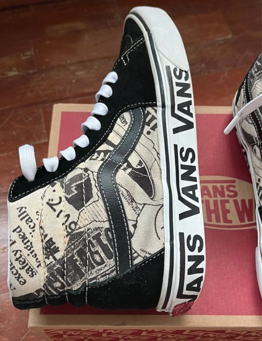Tenis Vans Bota Ski-H8 Pretos - NOVOS