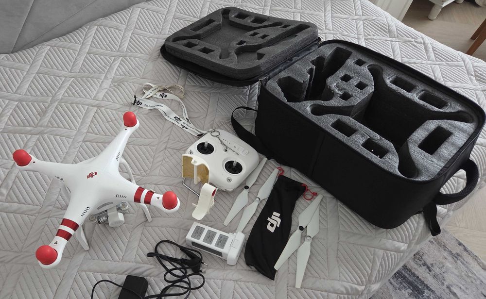 Dron DJI Phantom 3 Standard + walizka