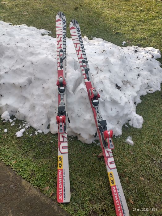 Narty zjazdowe Salomon używana