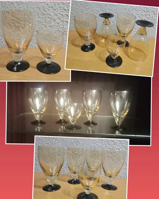 Стаканы. Рюмки. Стопки. Bohemia. Чашки. Креманки. Фужеры.