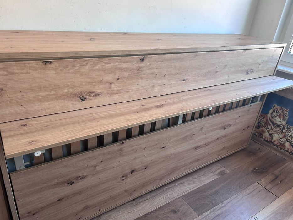 Półkotapczan łóżko poziome artisan BED CONCEPT BC-06 90x200cm