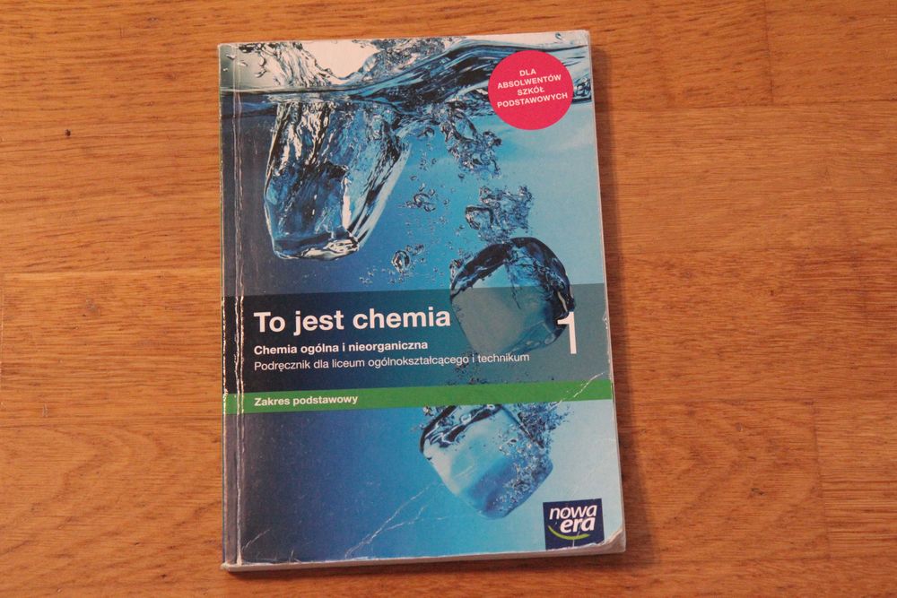 podręcznik To jest chemia 1 Nowa Era