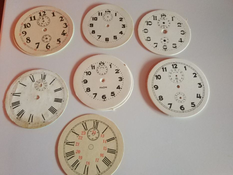 Mostradores para Relógios de Mesa ou Despertadores