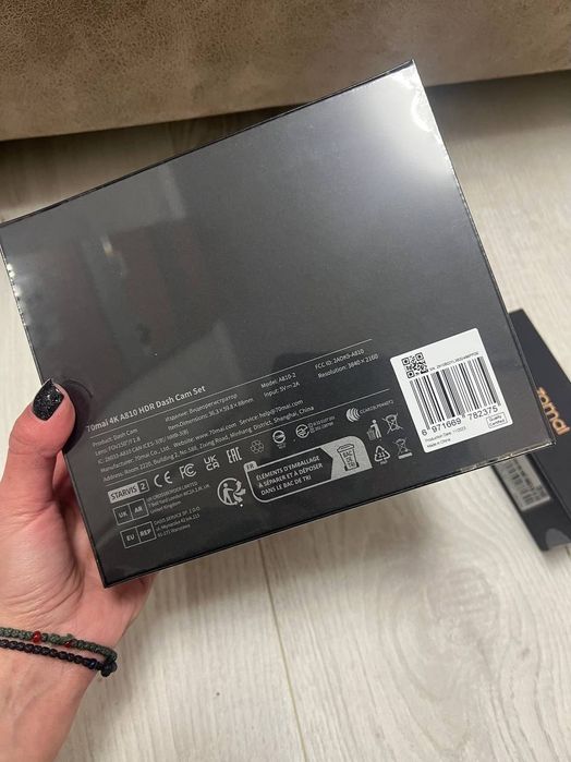 Відеореєстратор 70mai A810, 2 камери + кабель паркування, НОВИЙ !!!