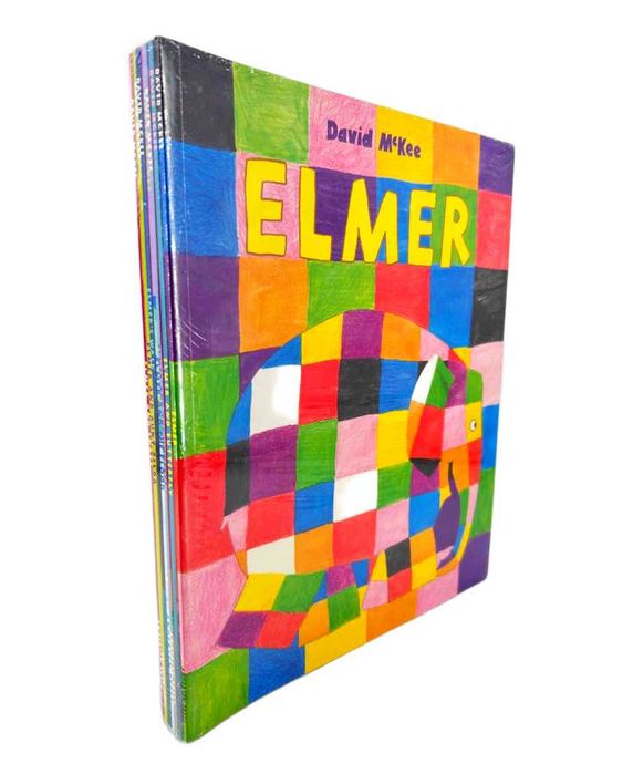 Elmer David McKee - zestaw 10 książek po angielsku dla dzieci 3-7