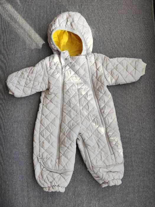 Демісезонний комбінезон 0-12 місяців, стьобаний комбінезон трансформер