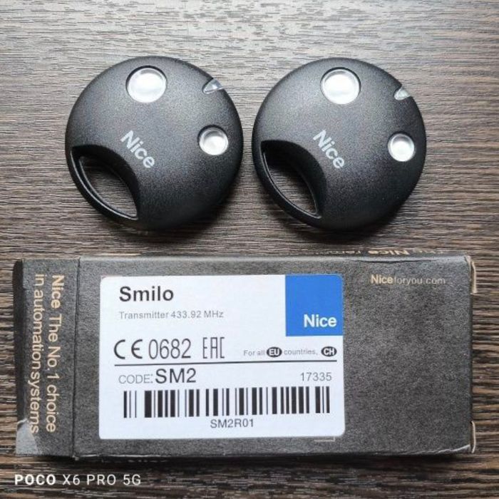 2 piloty Nice Smilo SN2