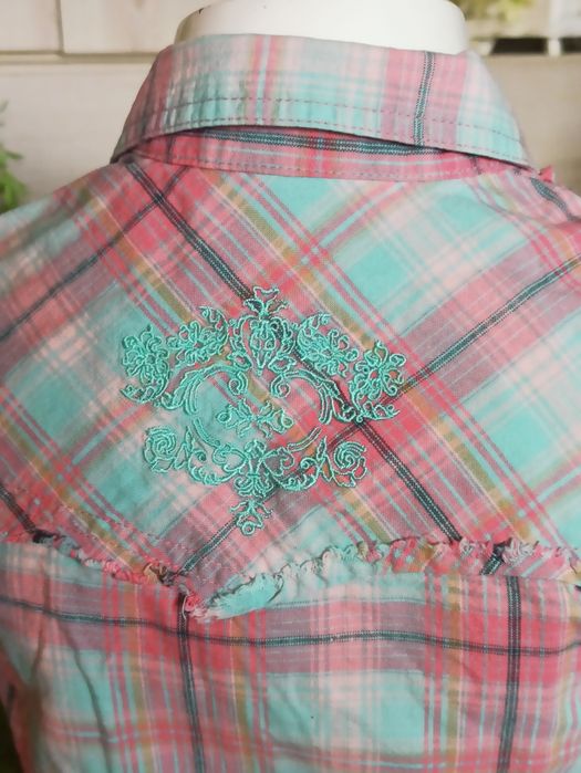 Sg Koszula 122 bluzka 122 dla dziewczynki koszulowa bluzka 122