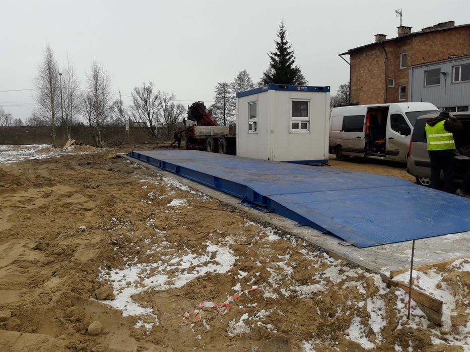Waga samochodowa 18m 60t z najazdami nie wymaga fundamentow