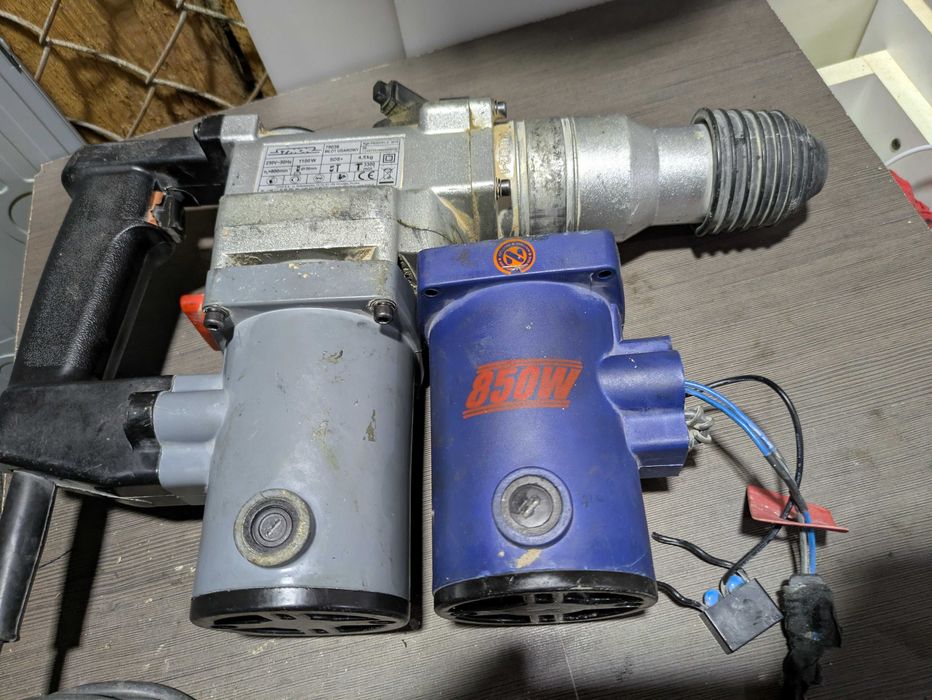 ударная дрель + инструмент