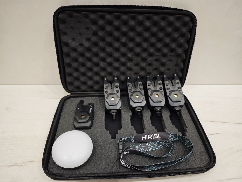 Комплект клювання сигналізаторів із пейджером Hirisi S7 4d 4+1