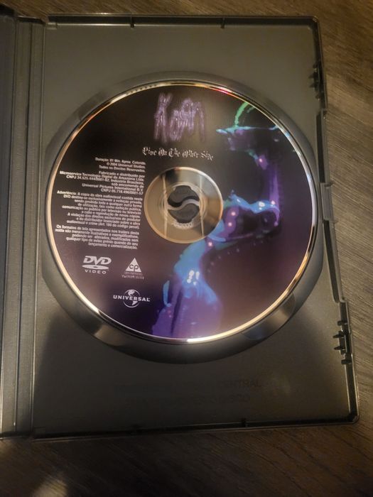 Korn - Live on the Other Side (DVD raro - Região 4)