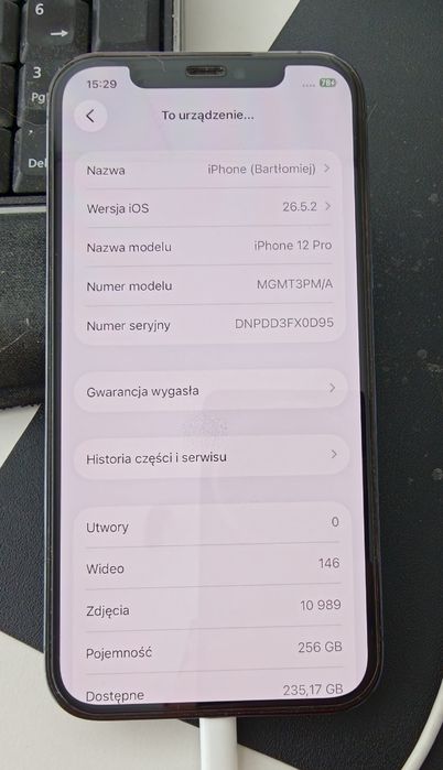 iPhone 12 Pro 256GB Pacific Blue - stan idealny
