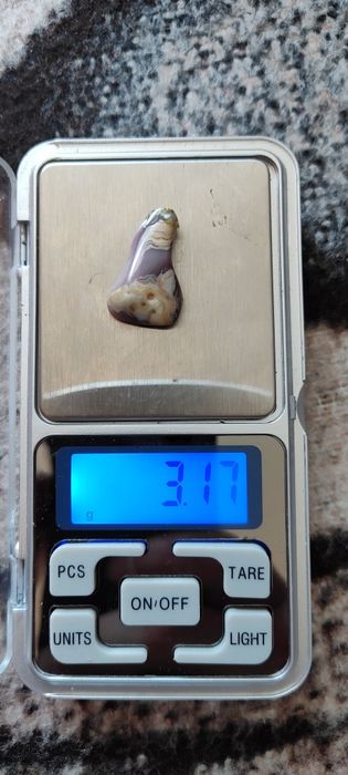 Agat różowy kamień minerał 3g