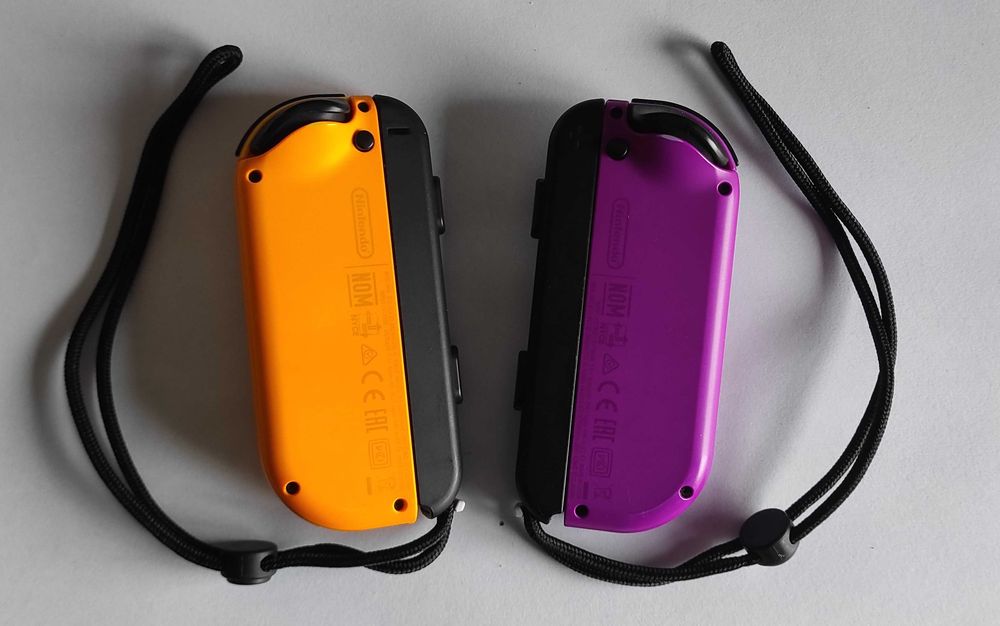 Joycons Roxo e Laranja - Nintendo Switch