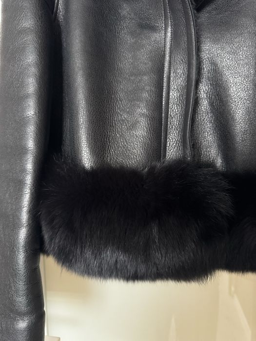 Дублянка натуральна шкіра та хутро